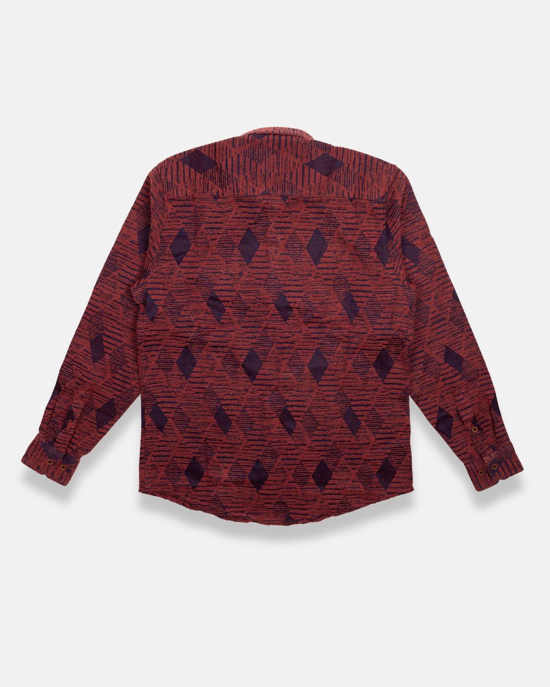 Camisa caballero patrones granate