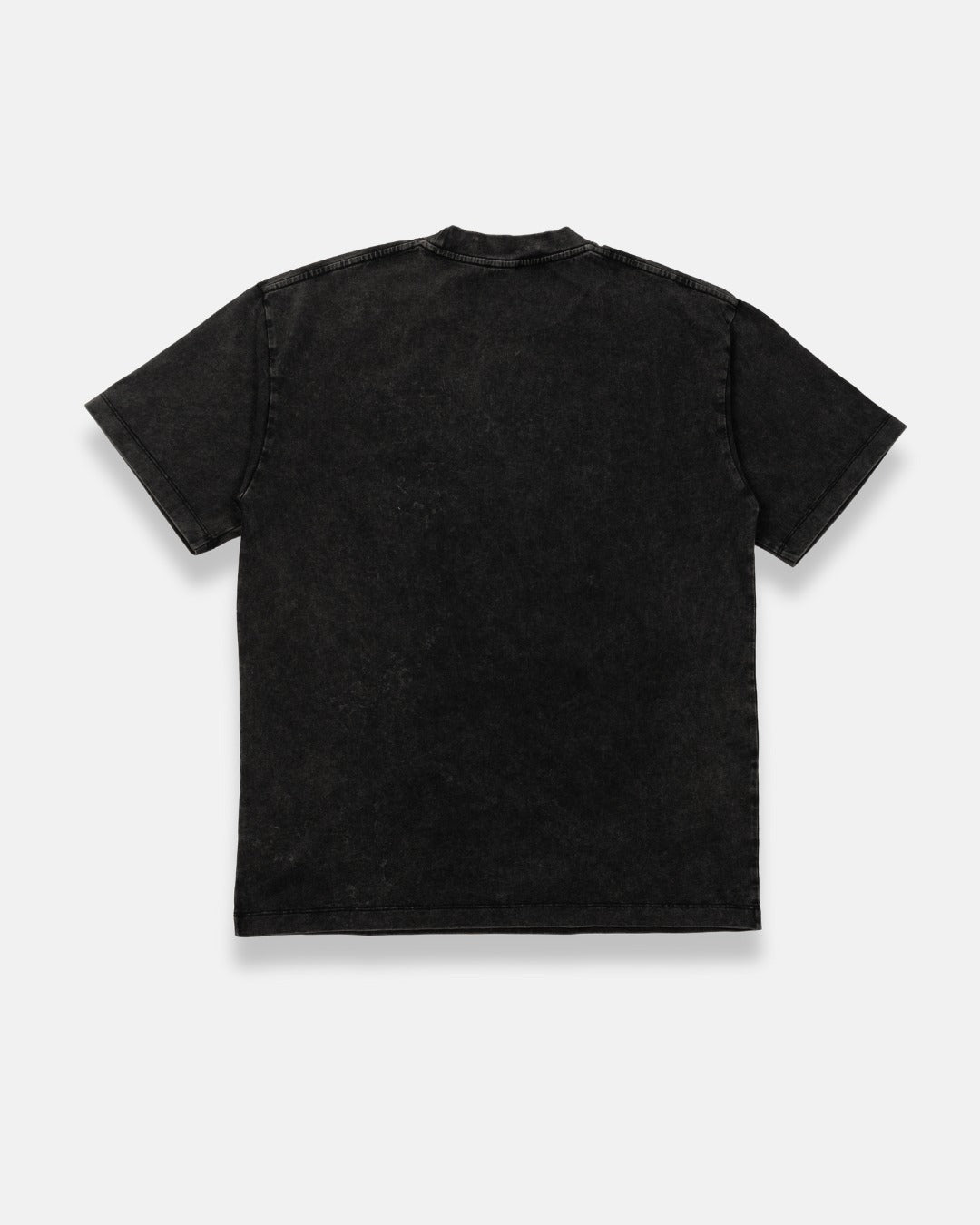 Playera hombre acidwash negro